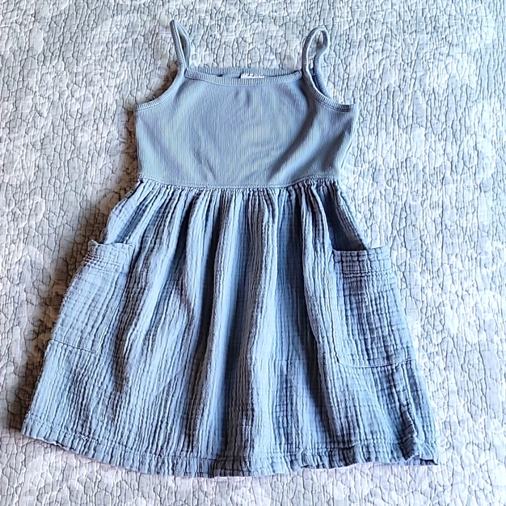 Gauzy Dress With Pockets
